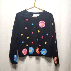 Vintage 90s Michael Simon Cardigan